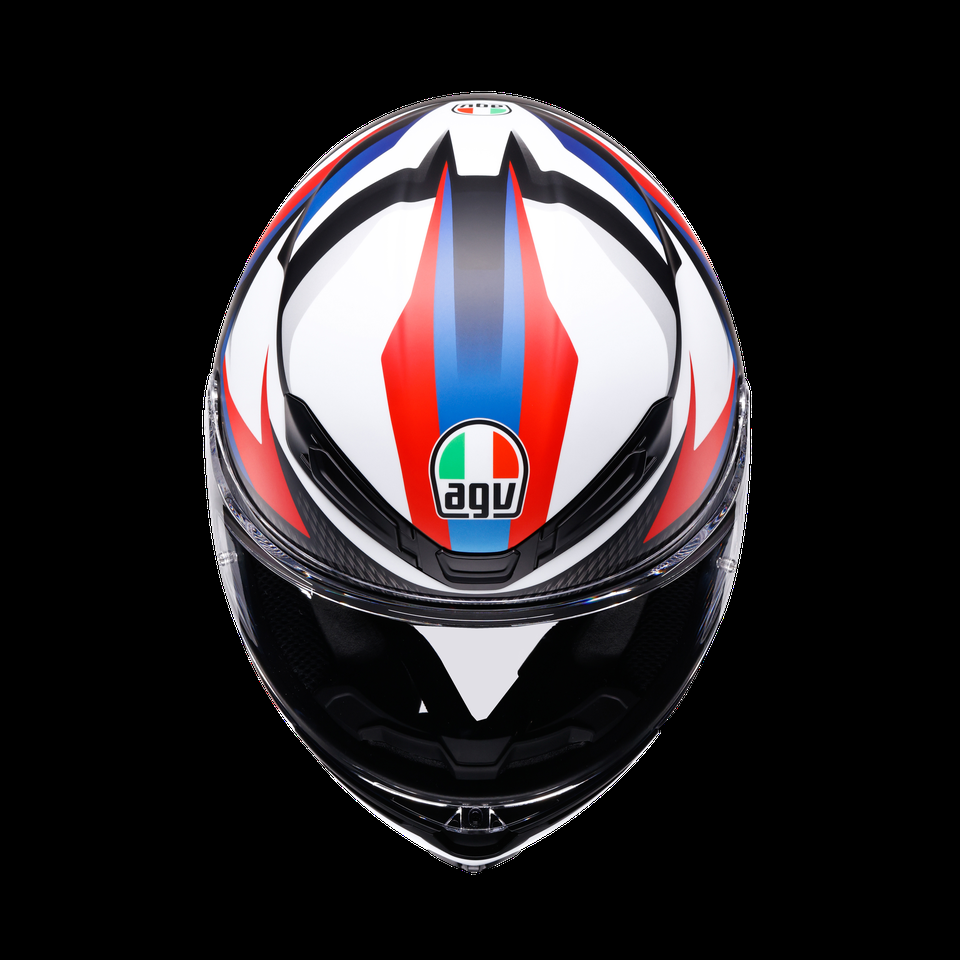 k6 s timewarp negro materojo azul casco integral para motocicleta dot e2206