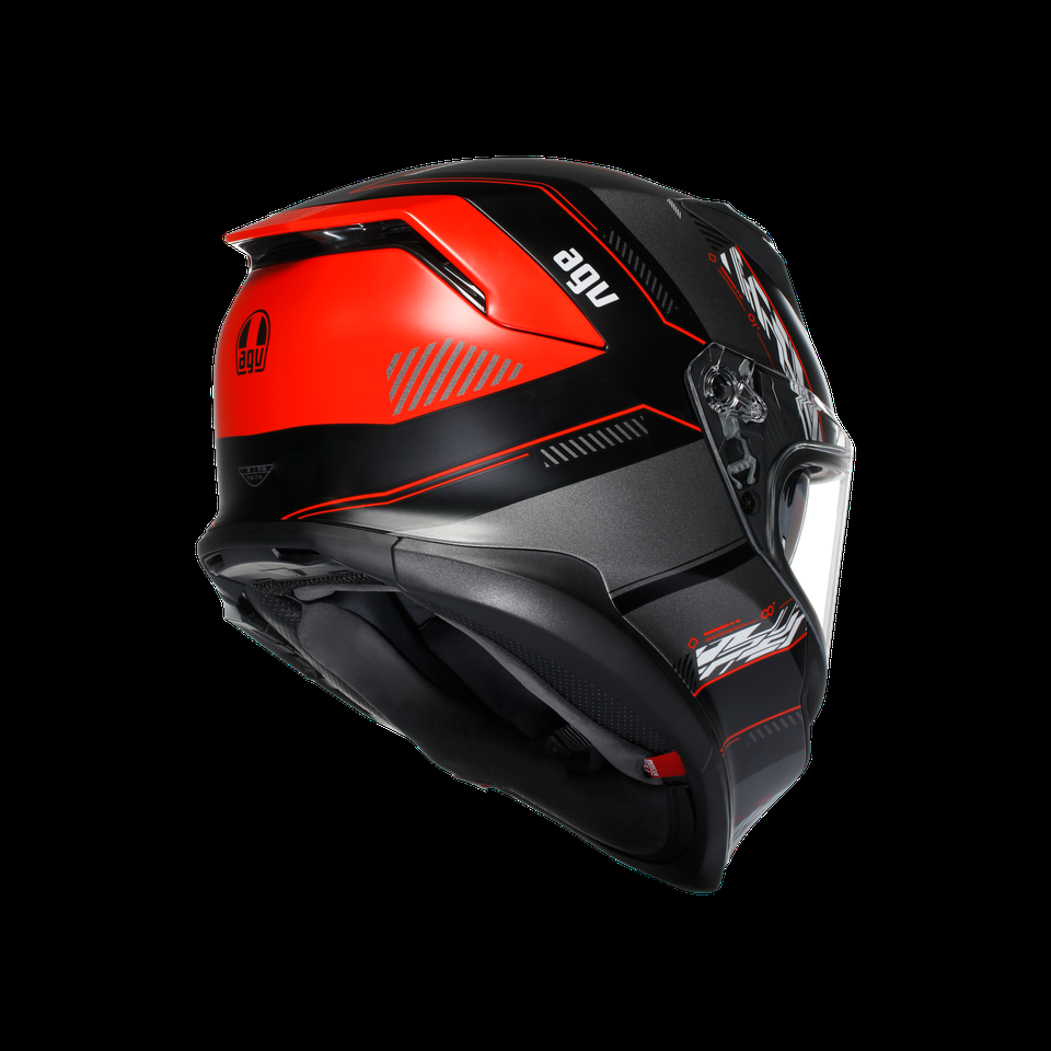 k7 mplk kyber negro mate rojo casco integral para motocicleta dot e2206