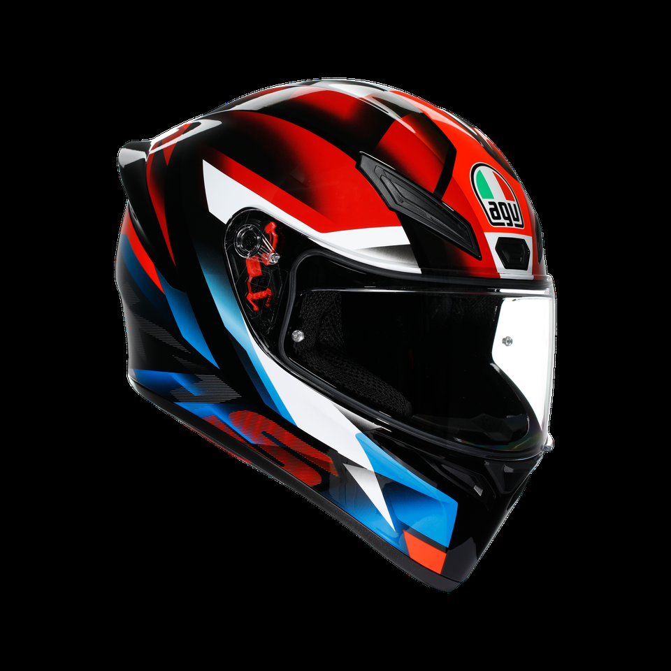 k1 s fastlap blackredblue casco integral para motocicleta dot e2206