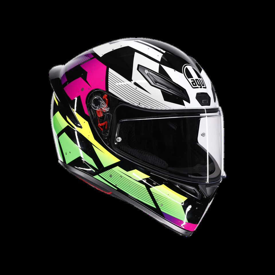 k1 s punkpulse negromoradolima casco integral para motocicleta dot e2206