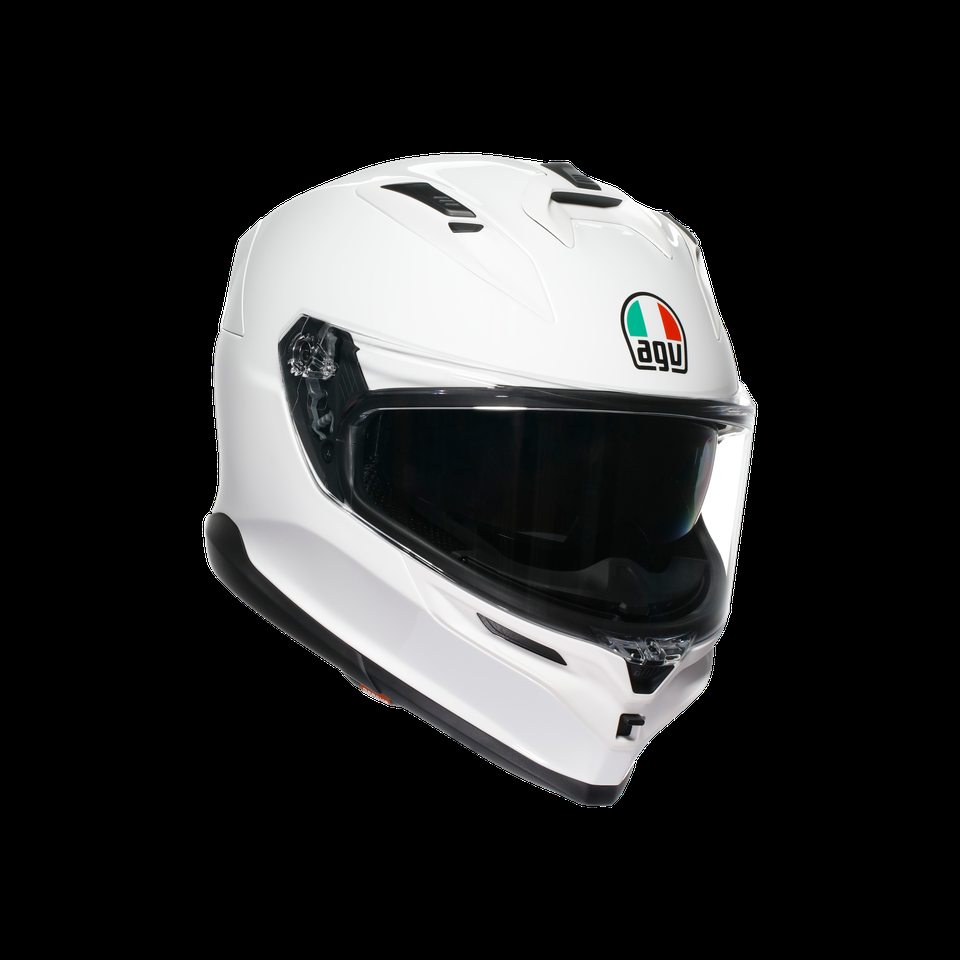 k7 mplk mono white casco integral para motocicleta dot e2206