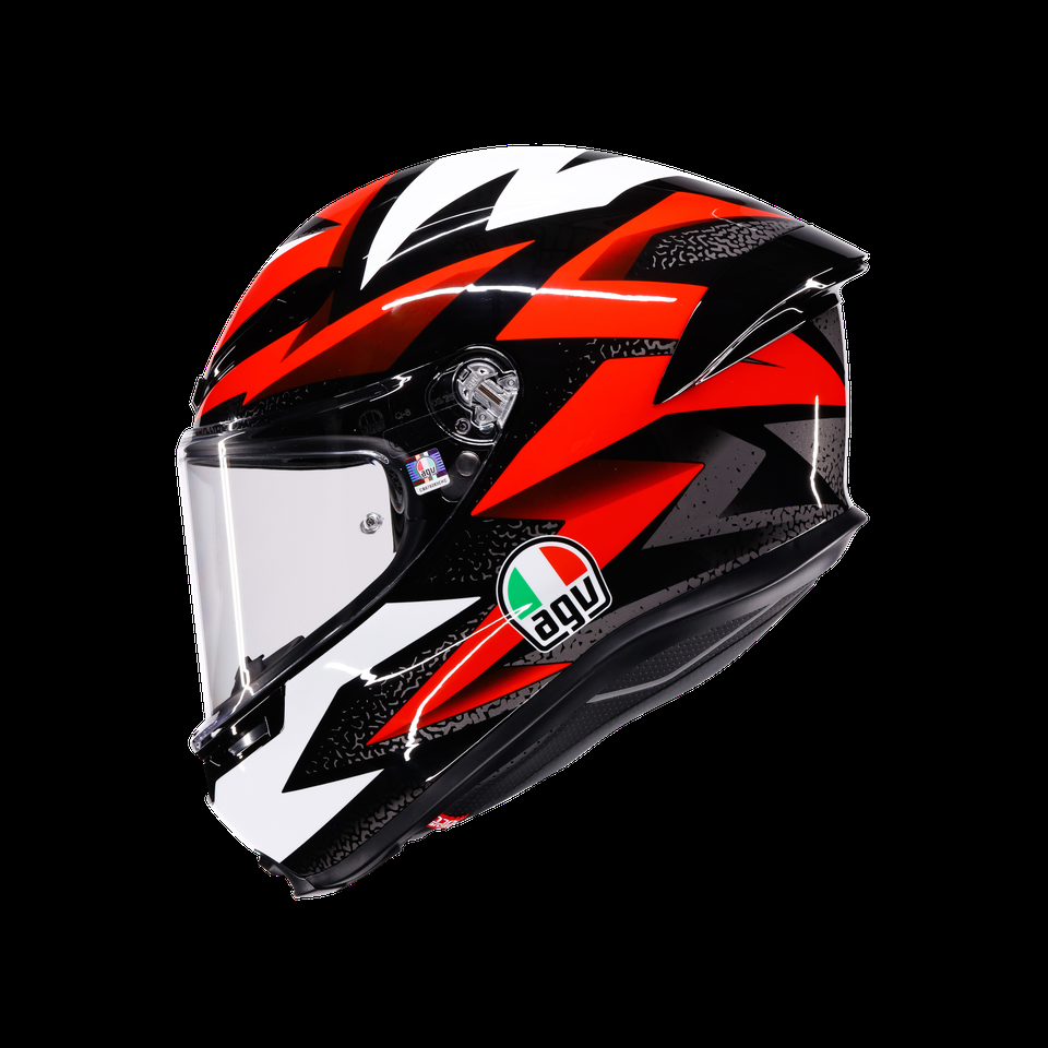 k6 s braven blackredwhite casco de moto integral dot e2206