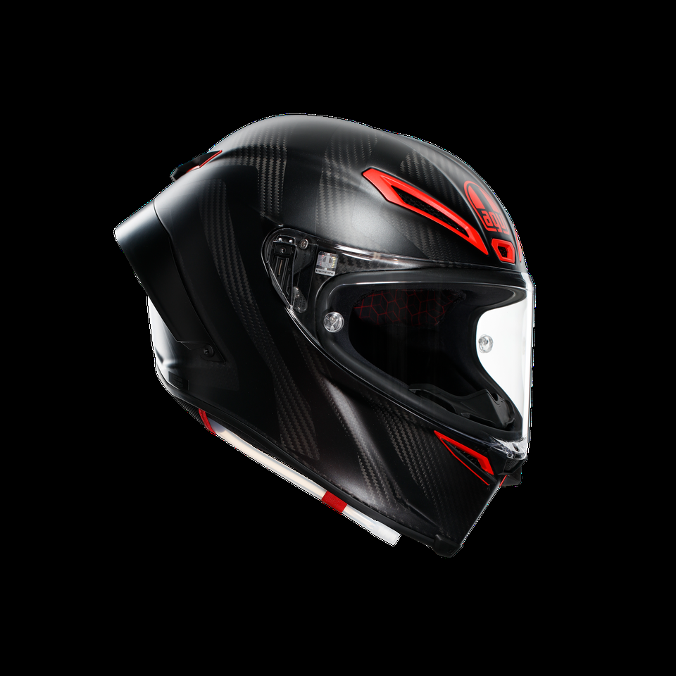 pista gp rr intrepido matt carbonblkred casco de moto integral e2206 dot