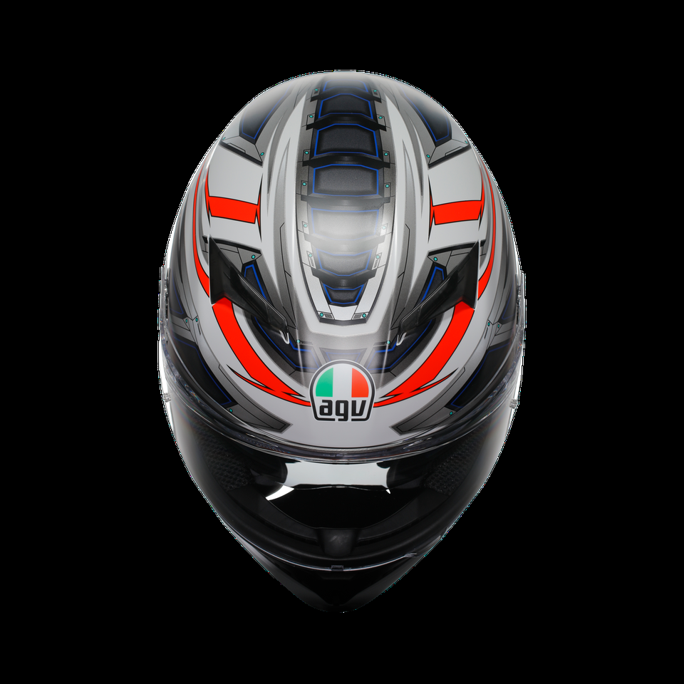 k3 dote2206 space matte blanco-rojo fluo