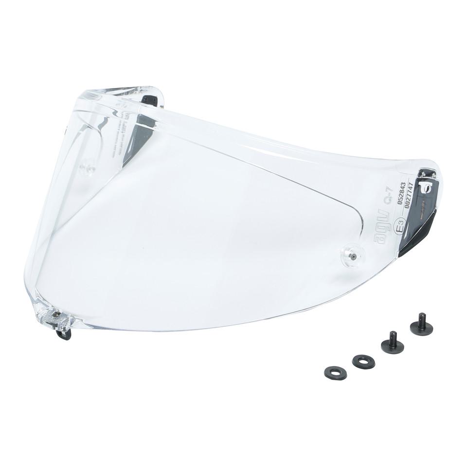 kit de visera de carreras pista gp rrpista gp rcorsa r tornillos transparente