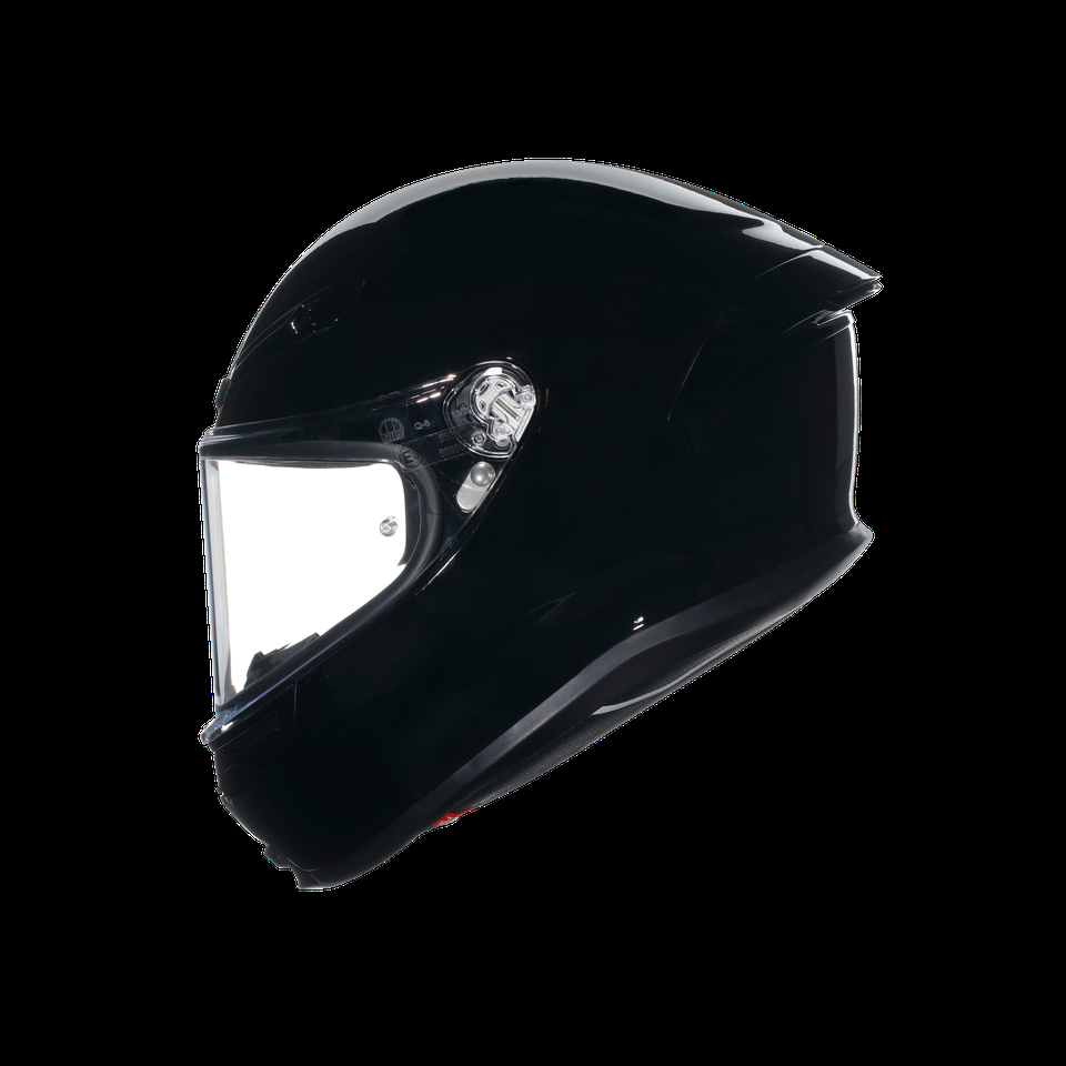 casco integral para motocicleta k6 s negro dot e2206
