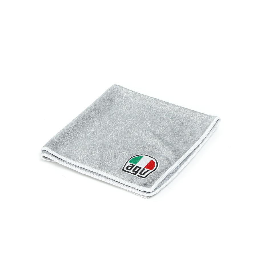 paño de limpieza para casco agv gris