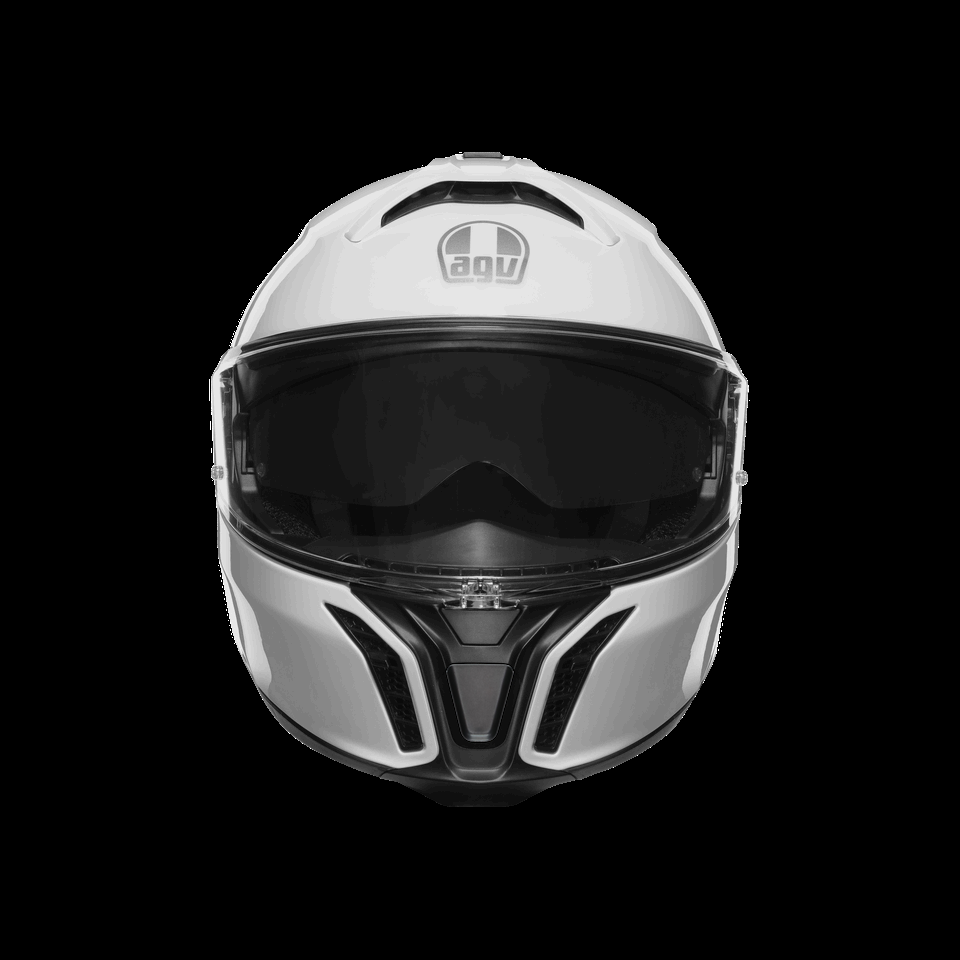 palanca de ventilación de barbilla agv tourmodular negro