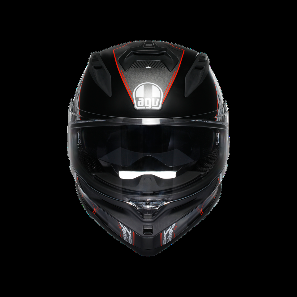k7 mplk kyber negro mate rojo casco integral para motocicleta dot e2206