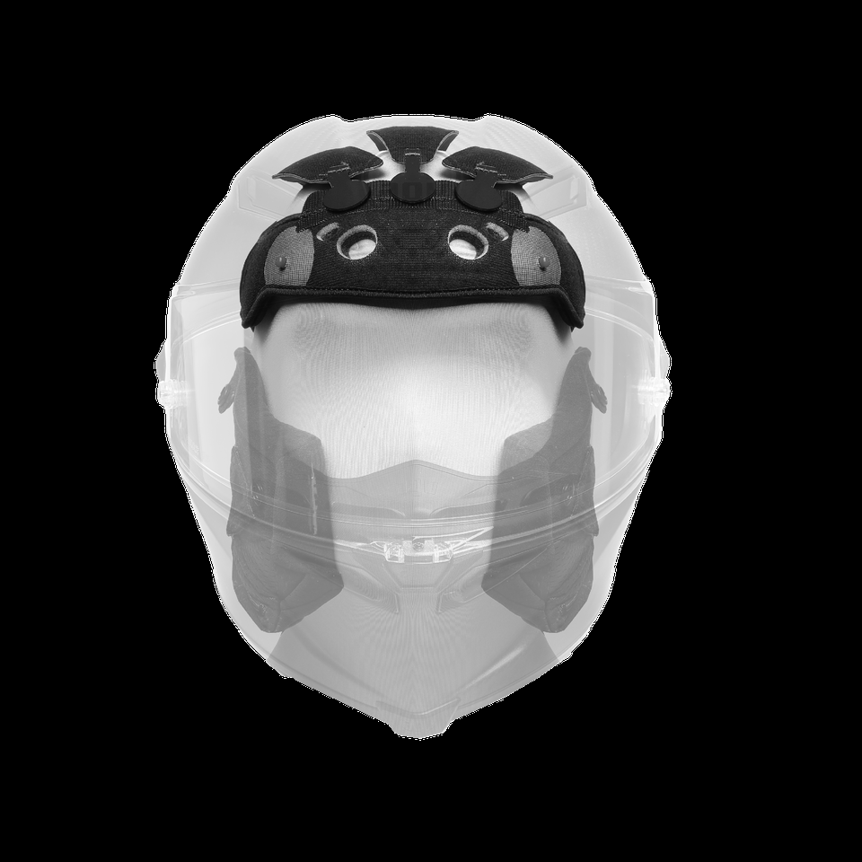 almohadilla agv crown pad pista gp rr grisamarillo